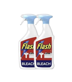 Flash Multi-Purpose Spray Bleach 800ml x 2 Bottles 
